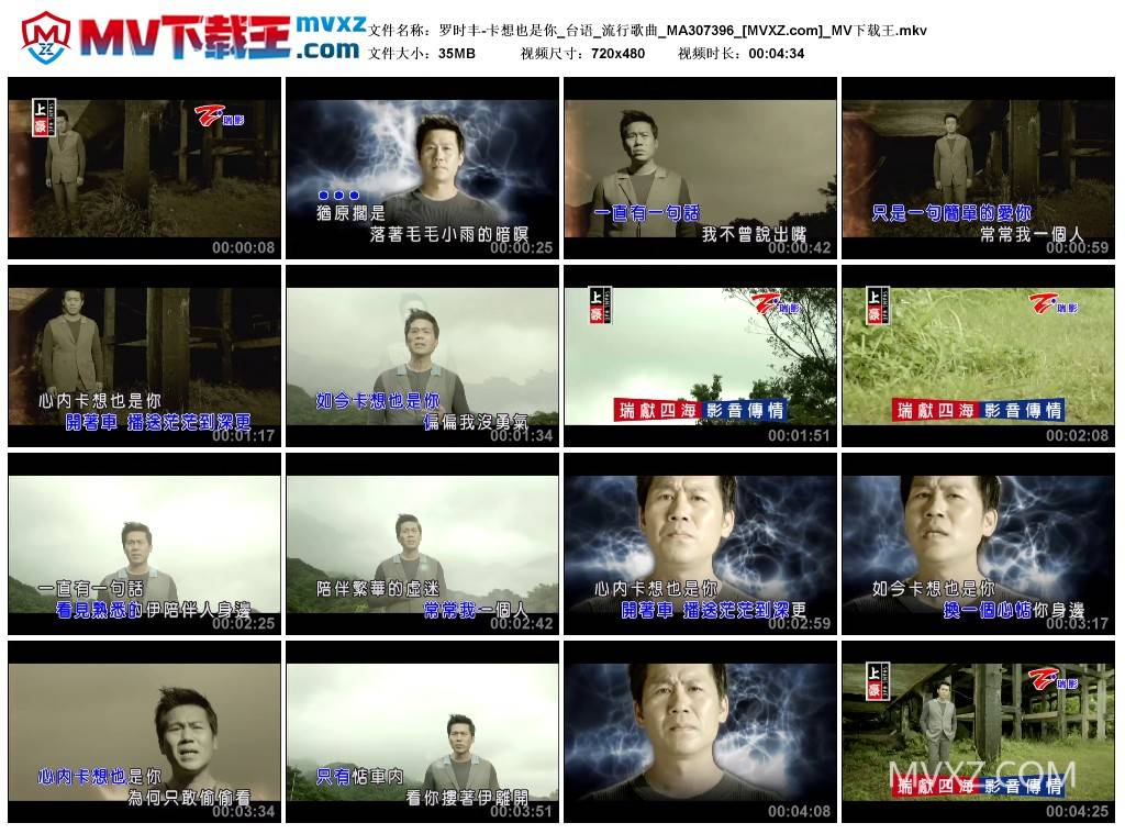 罗时丰-卡想也是你_台语_流行歌曲_MA307396